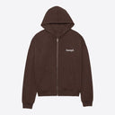BROWN “Sampl” ZIP UP